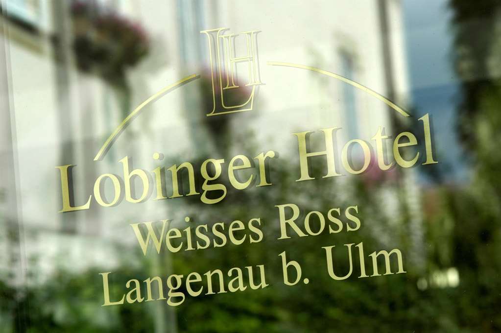 Lobinger Hotel Weisses Ross Langenau Exteriör bild